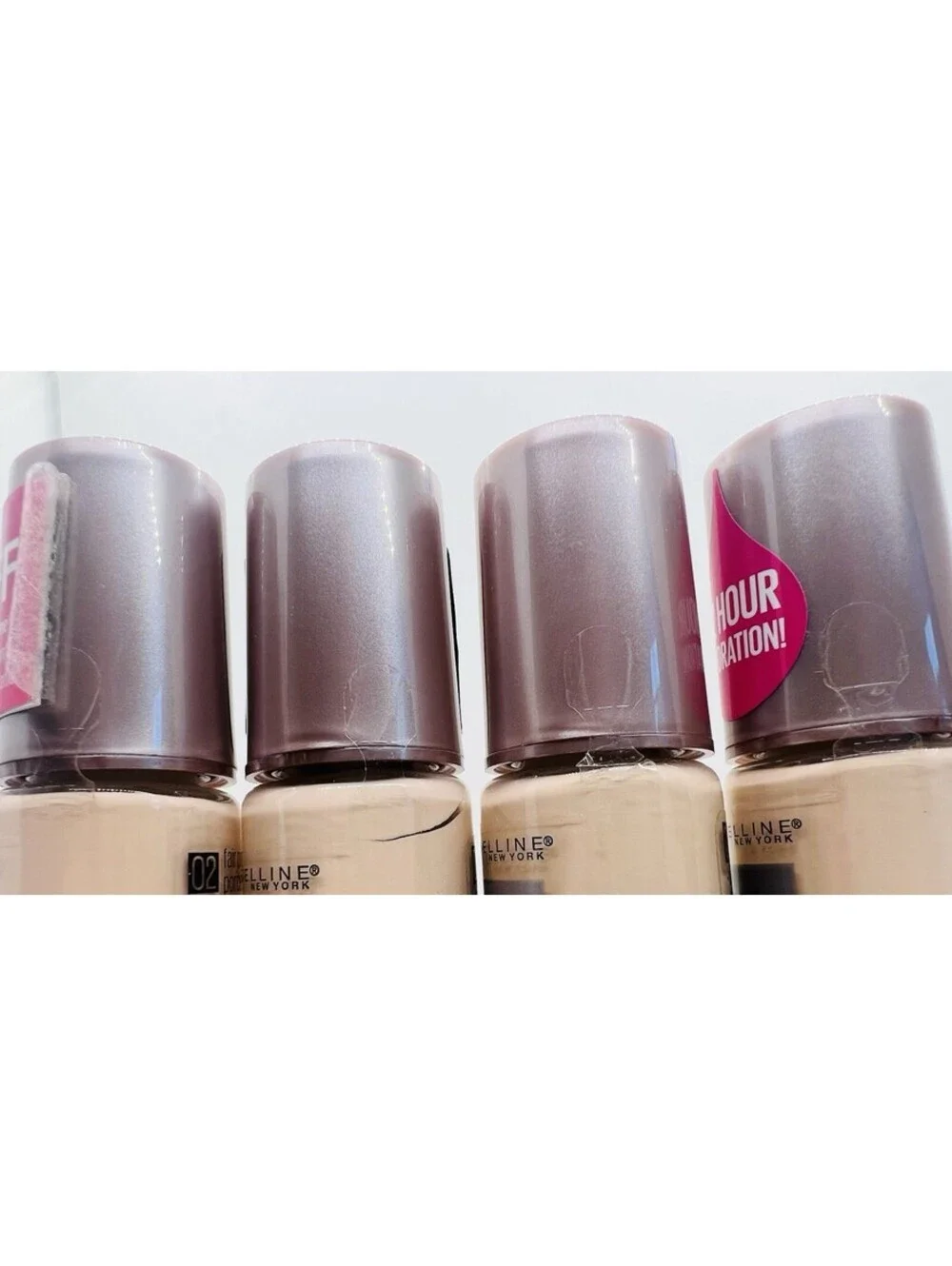 Maybelline Fair Liquid Foundation dream radiant 02 porcelain new retired lot